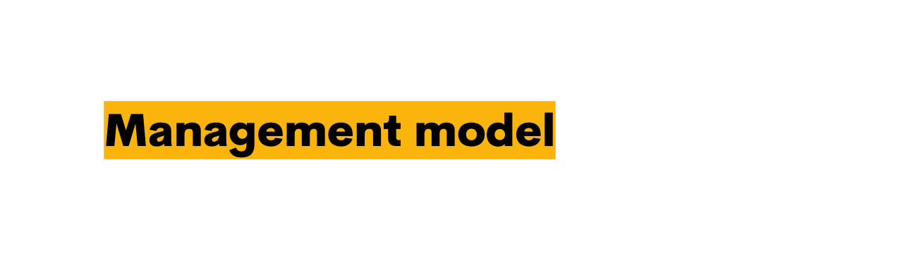 Management model